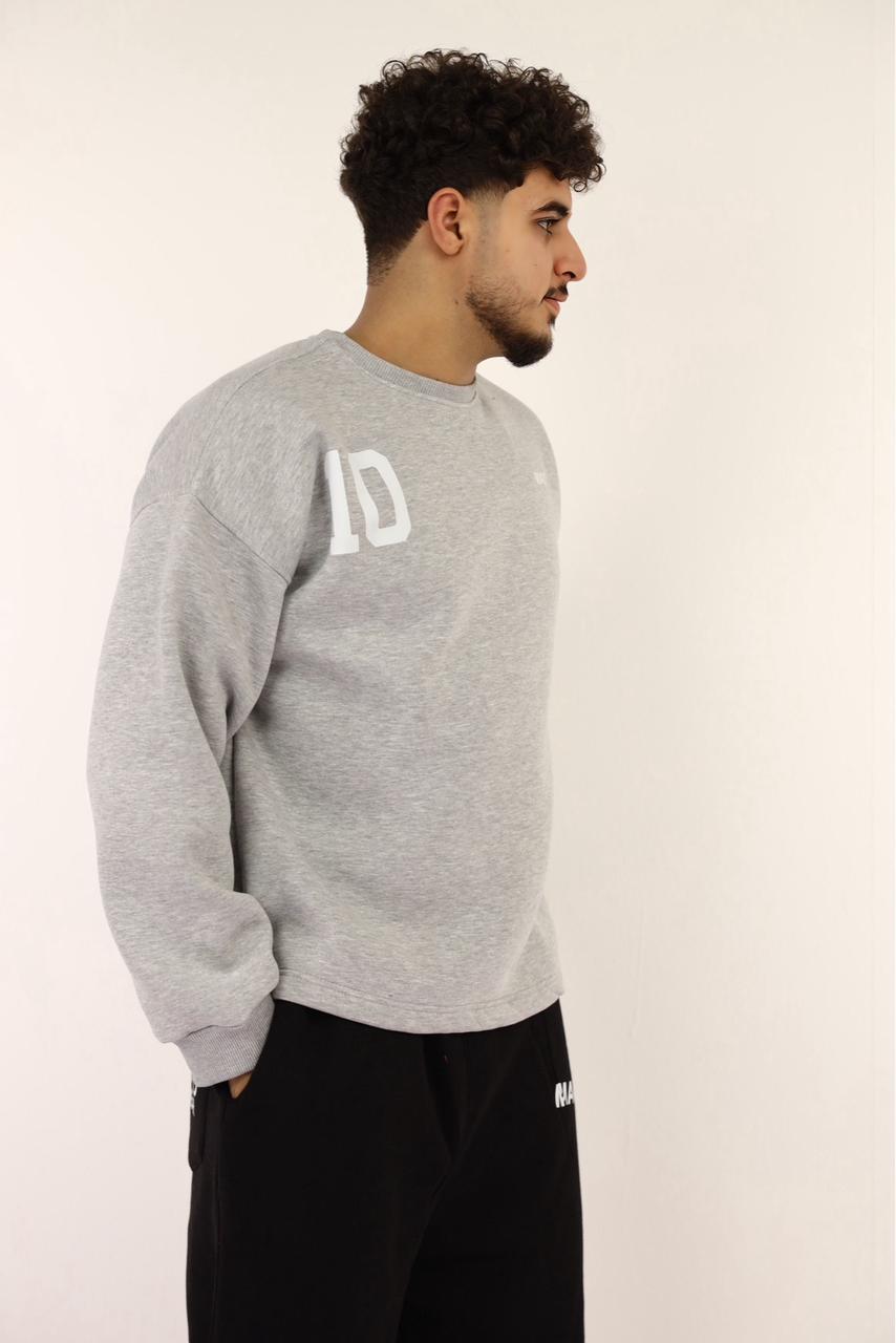 سويت شيرت رمادي شانيه